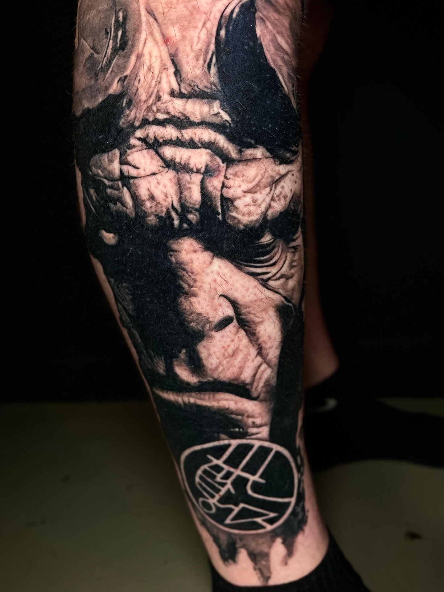 Grasping Hands — Calf